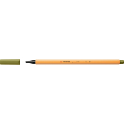 Fineliner - point 88 - schlammgrün