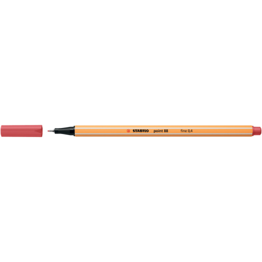 Fineliner - point 88 - rostrot