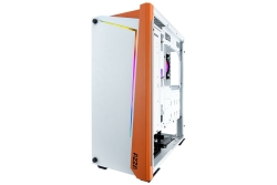 AZZA Gaming PC Gehäuse Apollo 430W Midi ATX Glas Weiss