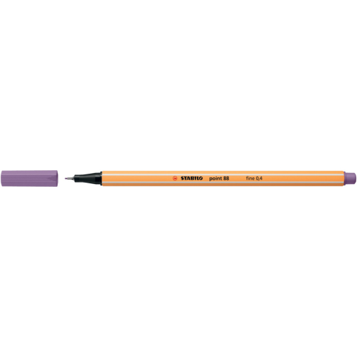 Fineliner - point 88 - grau violett