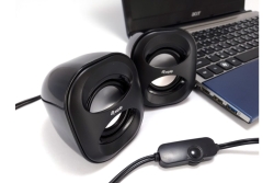 Equip Mini USB2.0-Lautsprecher für Notebook/PC sw/sw