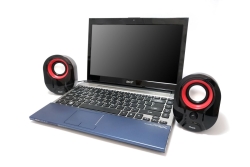 Equip Stereo-USB2.0-Lautsprecher für Notebook/PC sw/rt