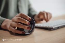 BakkerElkhuizen Maus Evoluent D VerticalMouse re kabelgebun