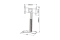 Techly TV LED/LCD Standfuß, 32-70