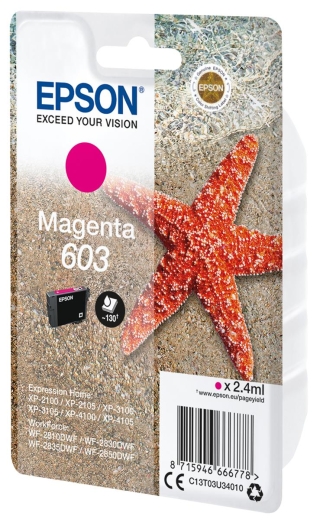 Patrone Epson 603 magenta T03U3