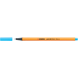 Fineliner - point 88 - Neonfarbe, leuchtfarbenblau
