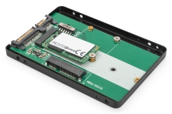 DIGITUS 2,5 SATA Festplattenadapter für M.2 oder mSATA