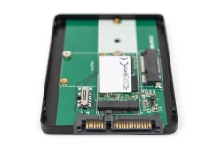 DIGITUS 2,5 SATA Festplattenadapter für M.2 oder mSATA