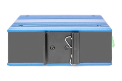 DIGITUS Switch Ind. 8-Port 10/100 Unmanaged blau