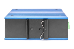 DIGITUS Switch Ind. 8-Port Gigabit Unmanaged blau