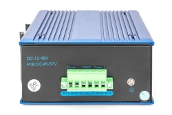 DIGITUS Switch Ind. 8-Port Gigabit Unmanaged blau