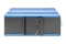 DIGITUS Switch Ind. 8-Port Gigabit Unmanaged blau