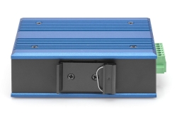 DIGITUS Switch Ind. 4-Port Gigabit 30W PoE Unmanaged blau