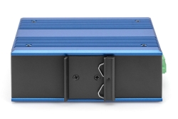 DIGITUS Switch Ind. 8-Port Gigabit 30W PoE Unmanaged blau