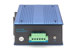 DIGITUS Switch Ind. 8-Port Gigabit 30W PoE Unmanaged blau