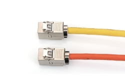 DIGITUS Keystone Jack Cat6A geschirmt Kabelmanager Set 24 St