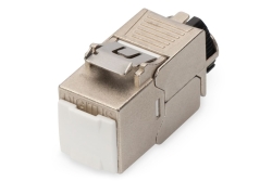 DIGITUS Keystone Jack Cat6A geschirmt Kabelmanager Set 24 St