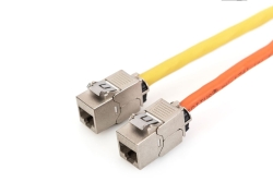 DIGITUS Keystone Jack Cat6A geschirmt Kabelmanager Set 24 St