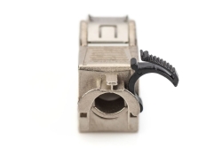 DIGITUS Keystone Jack Cat6A geschirmt Kabelmanager Set 24 St