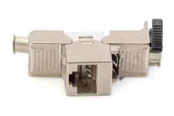 DIGITUS Keystone Jack Cat6A geschirmt Kabelmanager Set 24 St