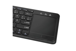 Logilink Tastatur Wireless mit Touchpad, 2,4 GHz, schwarz