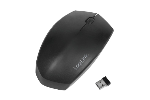 Logilink Maus Bluetooth 4.2 + Funk 2,4 GHz, dual-Modus black