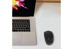 Logilink Maus Bluetooth 4.2 + Funk 2,4 GHz, dual-Modus black