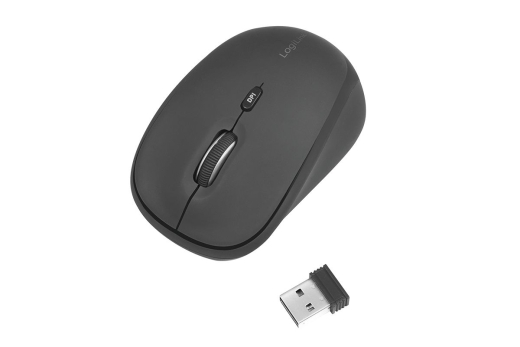 Logilink Maus Funk 2,4 GHz 3-Button, schwarz