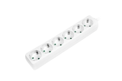Logilink Steckdosenleiste 6-fach mit Schutzkontakt ,...