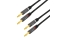 Logilink Lautsprecherkabel, 2x2.50 mm2 + Bananenstecker 3m
