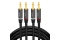 Logilink Lautsprecherkabel, 2x2.50 mm2 + Bananenstecker 3m