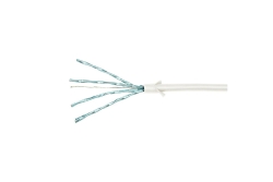 Logilink Patchkabel CAT6A U/FTP TPE SlimLine weiß 1,0m