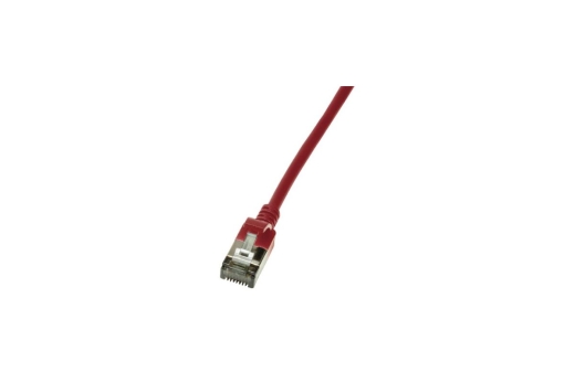 Logilink Patchkabel CAT6A U/FTP TPE SlimLine rot 1,0m