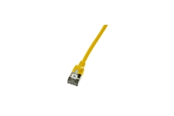 Logilink Patchkabel CAT6A U/FTP TPE SlimLine gelb 0,5m