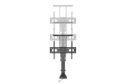 Equip Bodenstandhalter 37-65/1TFT 50kg elektr.Fernb. sw lite Retail