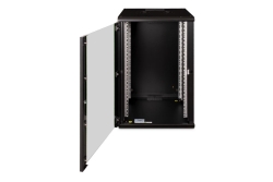DIGITUS Wandgehäuse Unique 20HE 998x600x600mm schwarz (Speditionsversand)