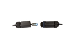Logilink Outdoor PE Patchkabel CAT.6A S/FTP, schwarz, 50,0m