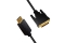 Logilink DisplayPort-Kabel DP 1.2 zu DVI 1.2 2,0m schwarz