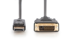 DIGITUS DisplayPortKabel DPort -> DVI(24+1) St/St 8K...
