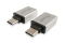 Equip Adapter USB-C->USB-A3.0 St/Bu 2Stk Alu.
