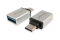 Equip Adapter USB-C->USB-A3.0 St/Bu 2Stk Alu.