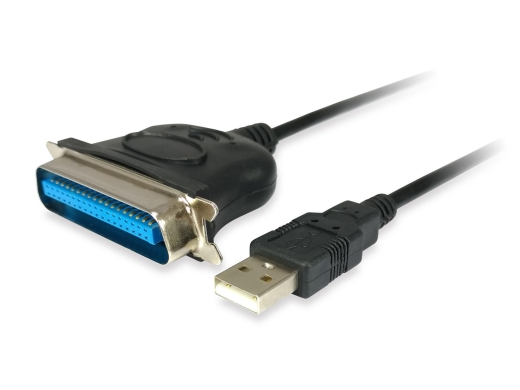Equip Adapter USB-A->Centronics IEEE1284 36Pin St/St 1.50m Polybeutel