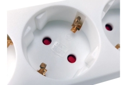 Equip Steckdosenleiste 5xSchuko/2xUSBA+Switch->St.90°CL ÜSS