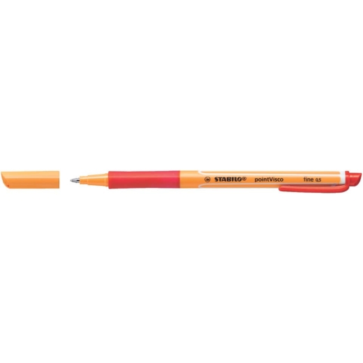Tintenroller - pointVisco - Einzelstift - rot