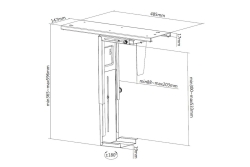 Equip PC-Halterung für Untertischmontage 360° 10Kg schwarz retail
