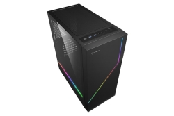 Sharkoon Gehäuse RGB FLOW ATX 1xGlas schwarz