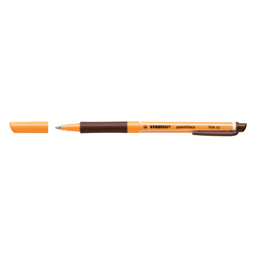 Tintenroller - pointVisco - Einzelstift - braun