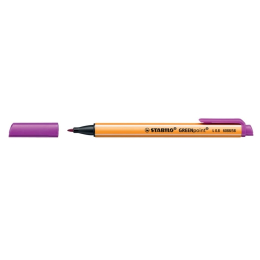Filzschreiber GREENpoint® - 0,8 mm, lila