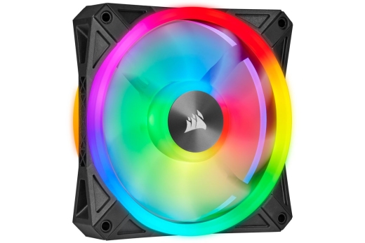 CORSAIR Lüfter 140*140*25 QL140 RGB Pro LED Fan, Dual Pa