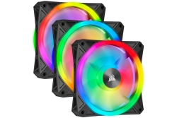 CORSAIR Lüfter 140*140*25 QL140 RGB Pro LED Fan, Dual Pa